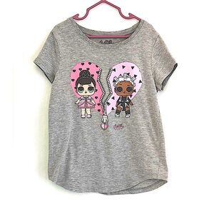 LOL Grey Short Sleeve Tee Shirt